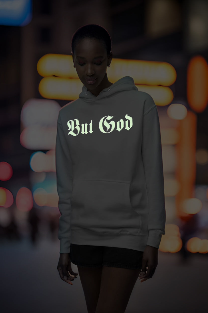 BUT GOD | Glo Stick - Adult Hoodie