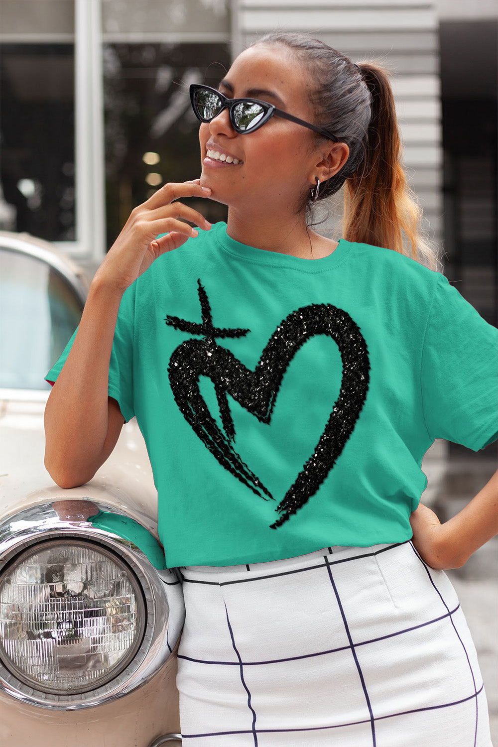 ETERNAL LOVE | Glittery Onyx - Adult T-Shirt
