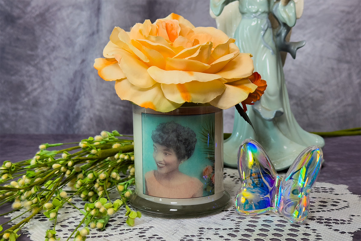 KEEPSAKE | Memorial Photo Candle (Burn one, Keep one)