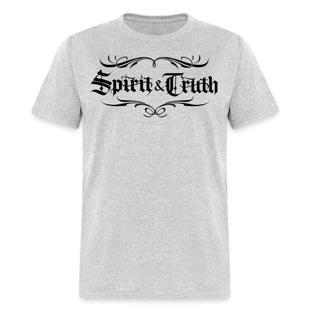 SPIRIT & TRUTH | Adult T-shirt - heather gray