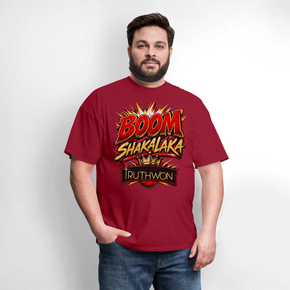 Boom Shakalaka TruthWon | Men's T-Shirt - true red