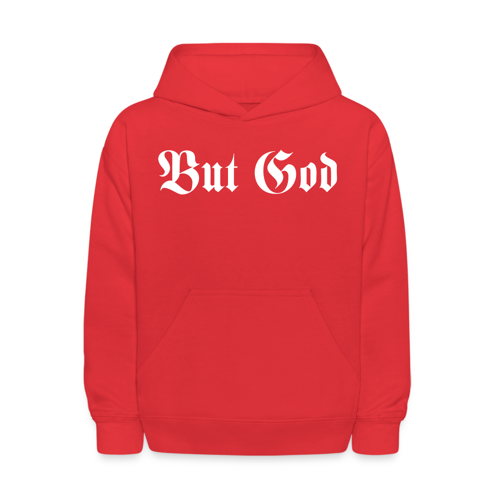 BUT GOD - TAB EDITION | Kids Hoodie - red