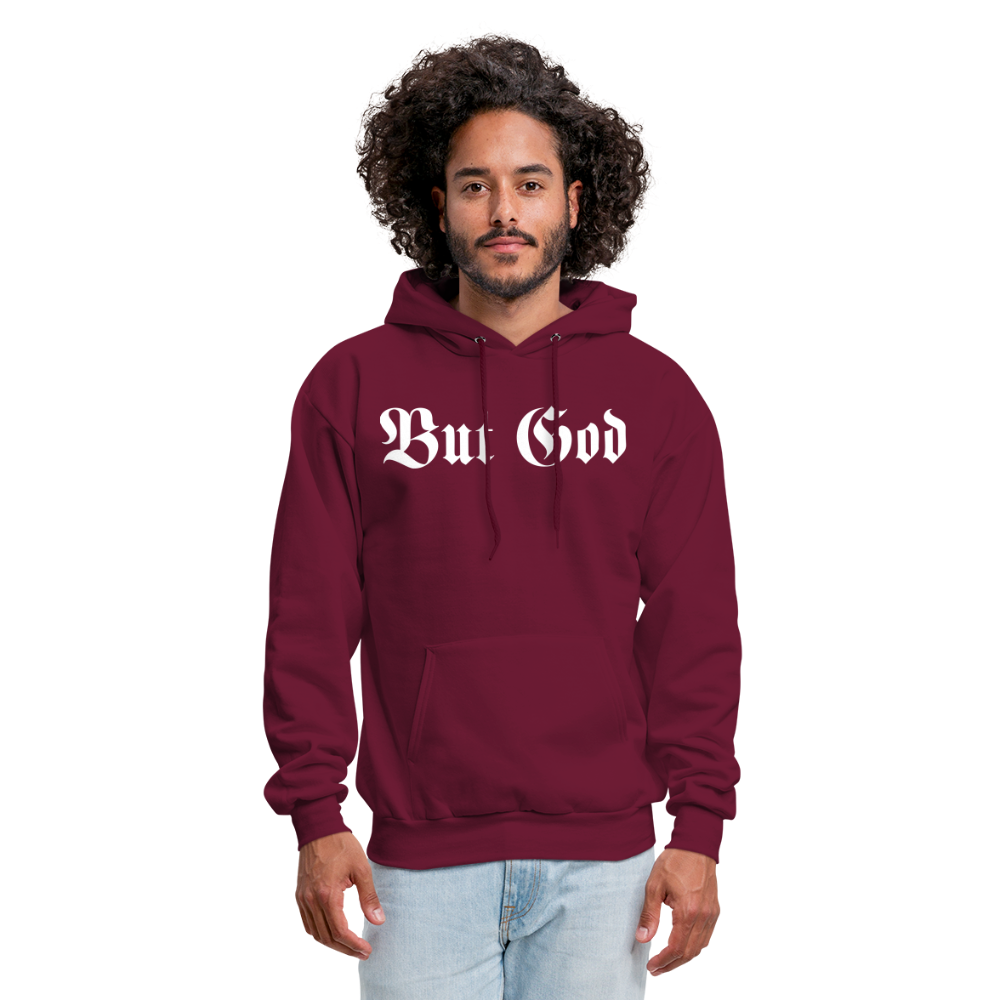 BUT GOD - TAB EDITION | Adult Hoodie - burgundy