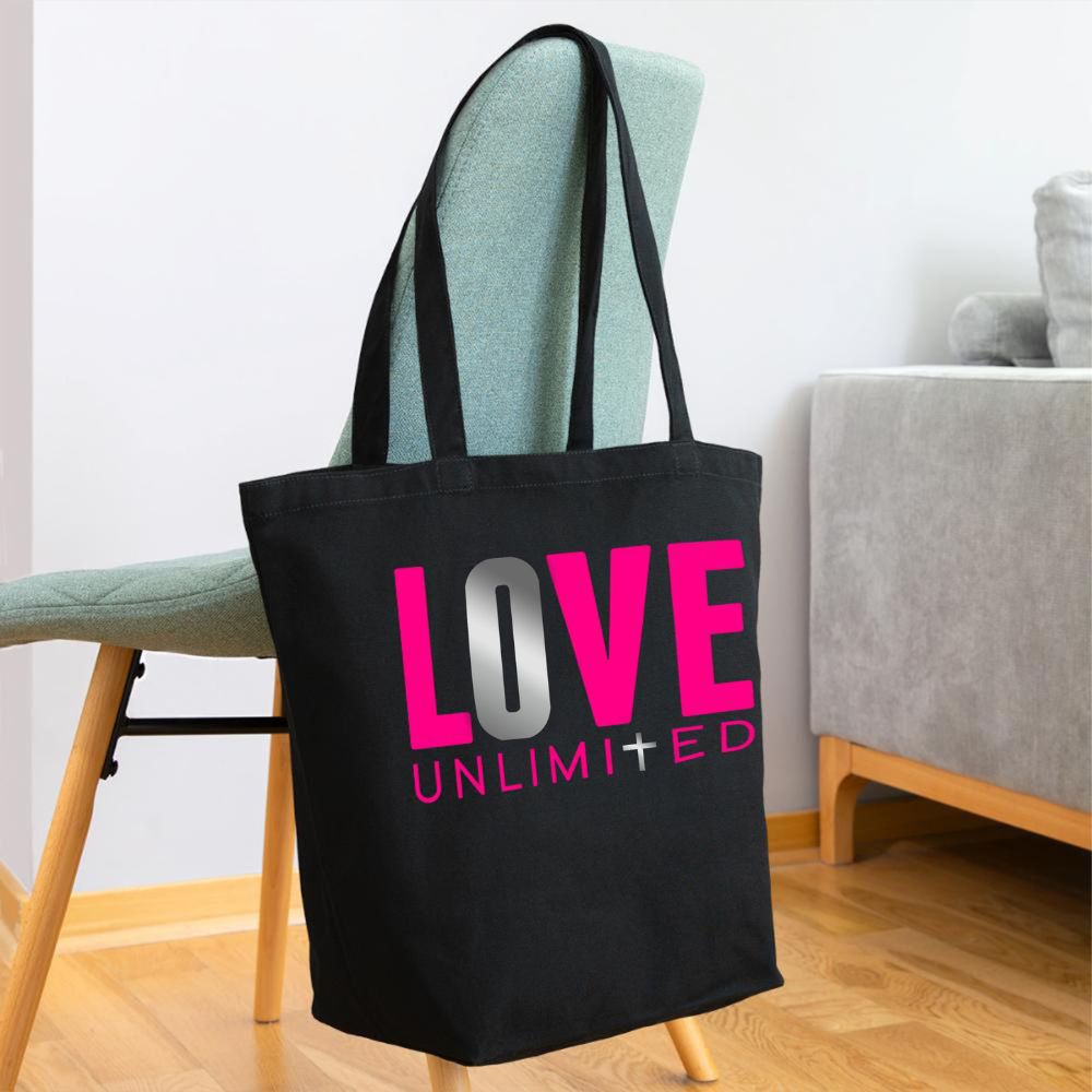 LOVE UNLIMITED | Pink/Silver Highlighter - Tote