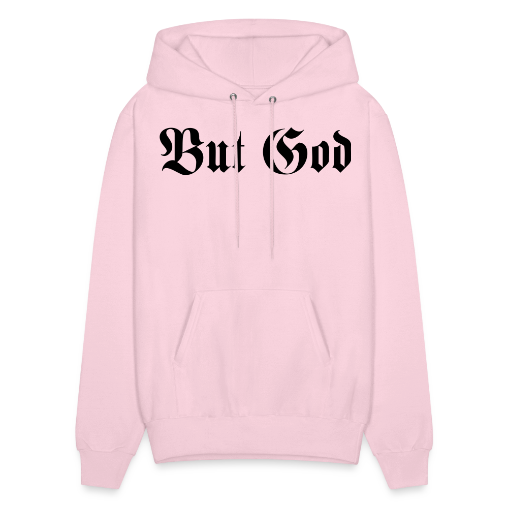 BUT GOD | Adult Hoodie - pale pink