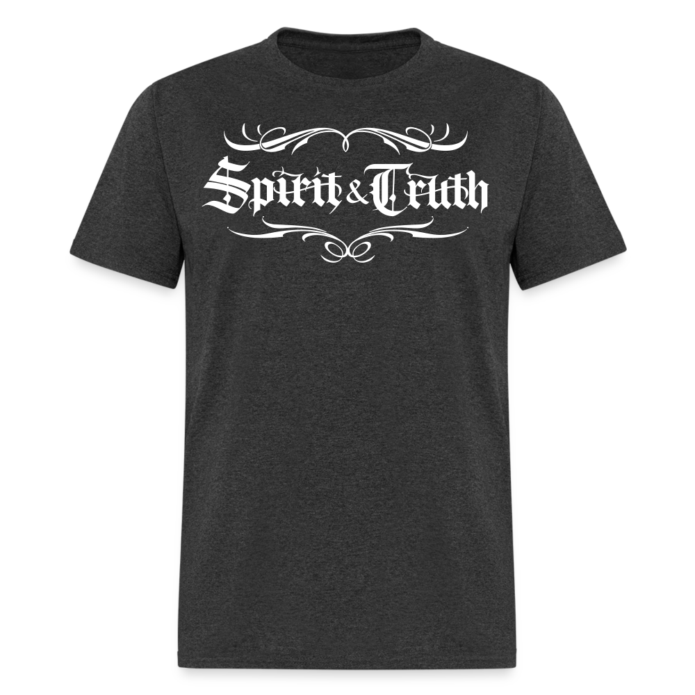 SPIRIT & TRUTH | Adult T-shirt - heather black