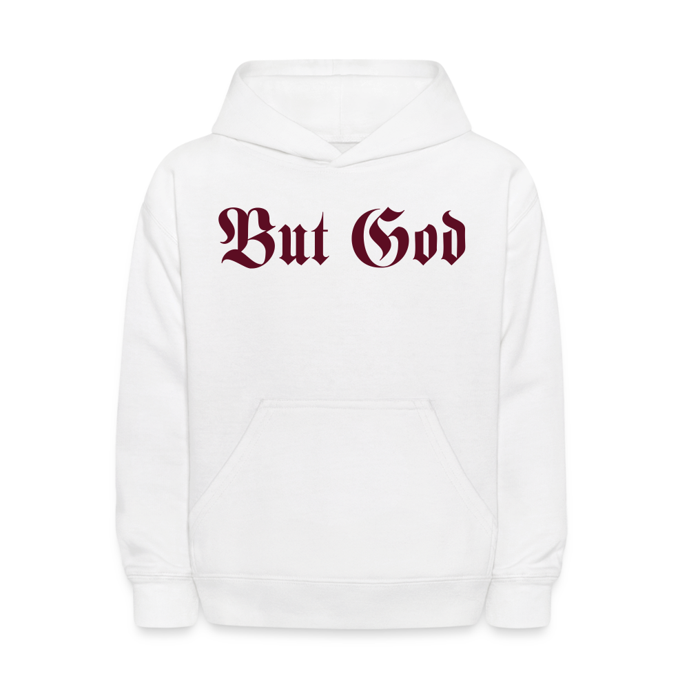 BUT GOD - TAB EDITION | Kids Hoodie - white