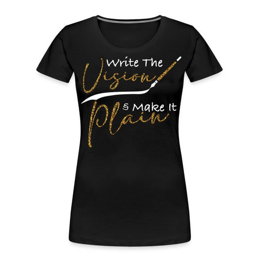 WRITE THE VISION | Glittery Majesty - Women's Tee