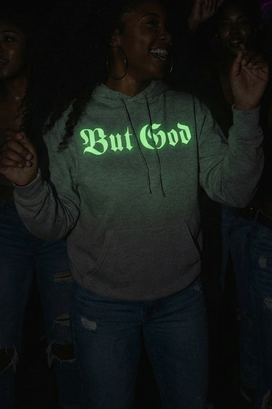BUT GOD | Glow in the Dark Unisex Hoodie