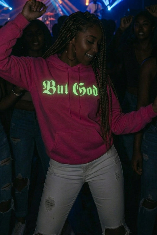 BUT GOD | Glow in the Dark Unisex Hoodie