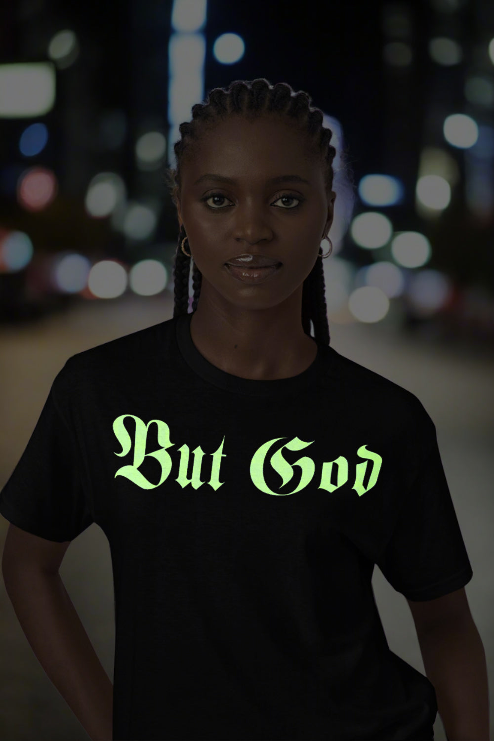 BUT GOD | Glo Stick - Adult T-Shirt