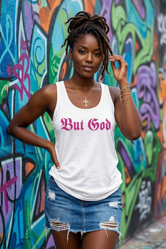 BUT GOD | Neon - Women's Tank Top