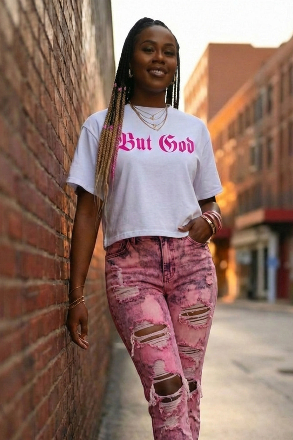 BUT GOD | Women’s Boxy Tee