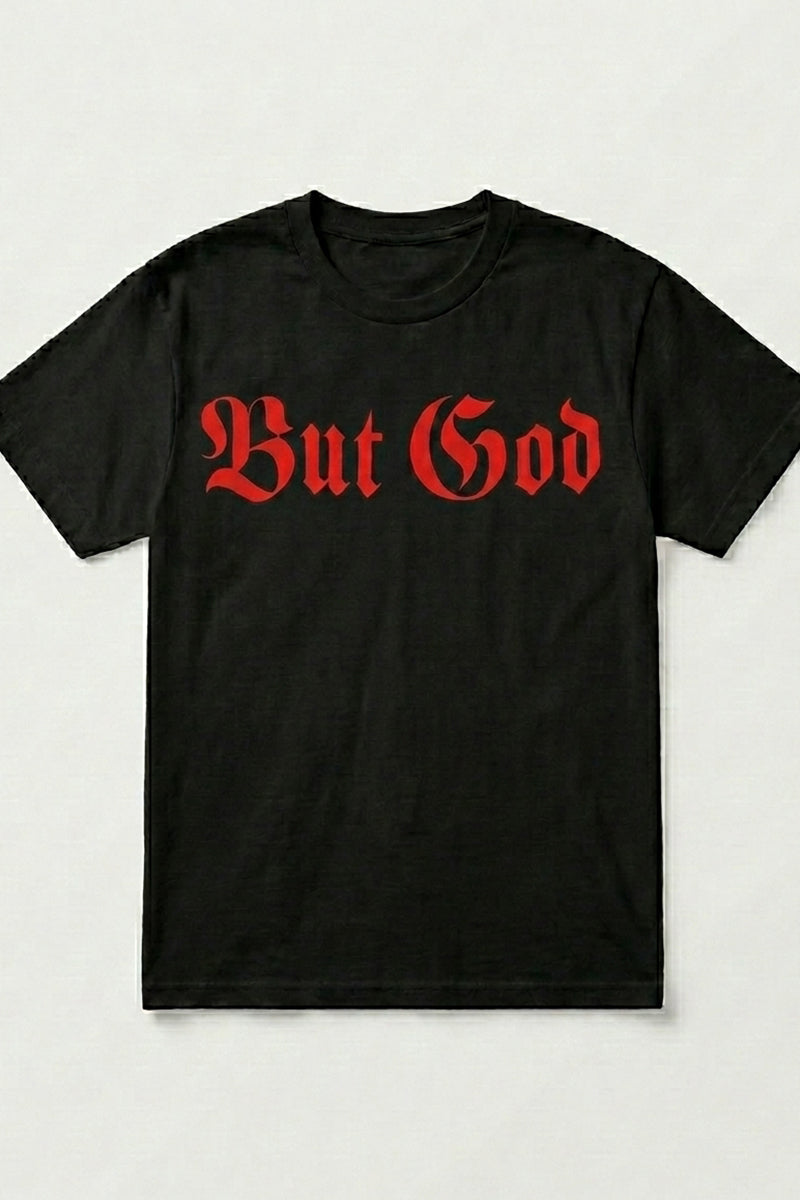 BUT GOD | Soft Flock Unisex Tee
