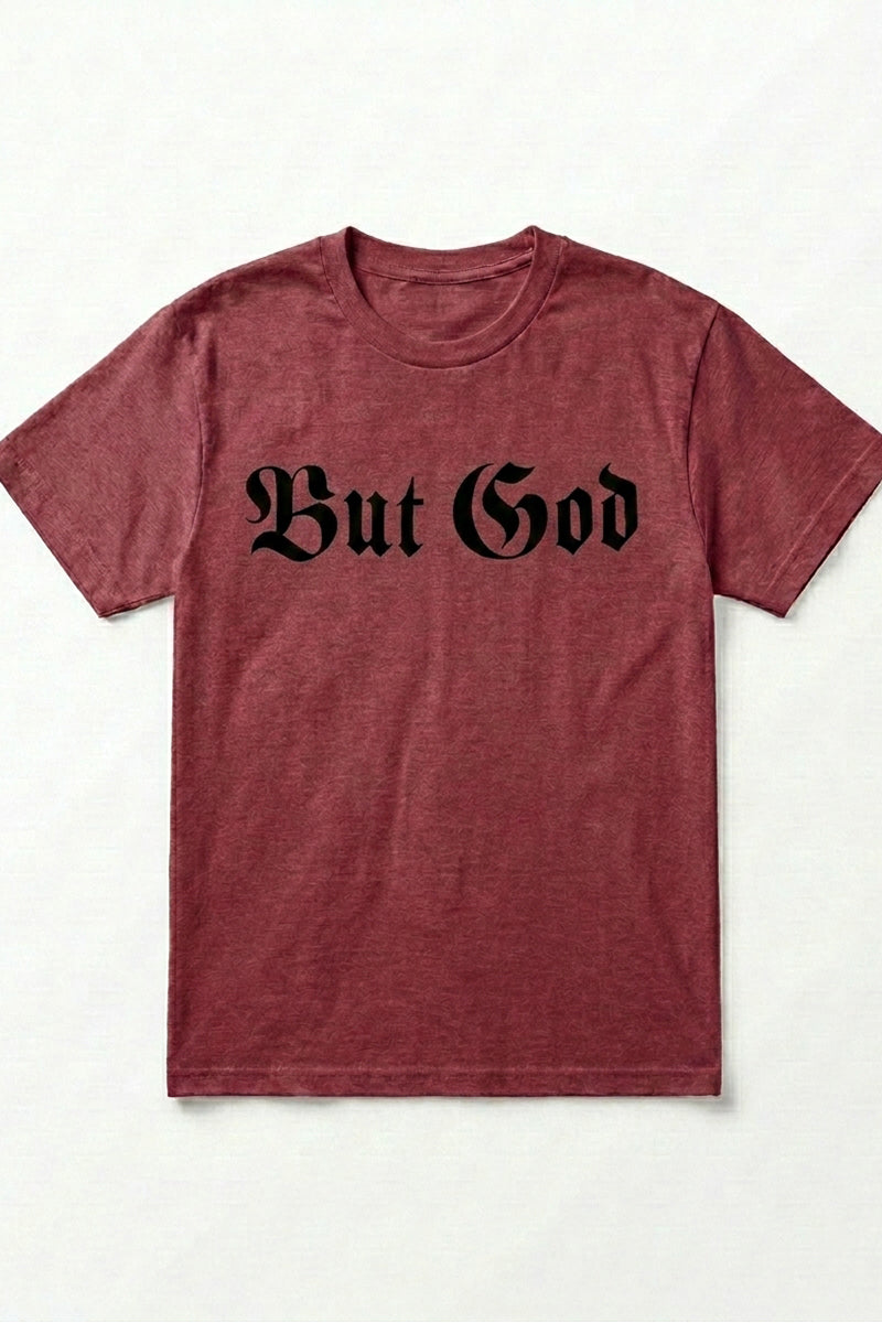 BUT GOD | Soft Flock Unisex Tee
