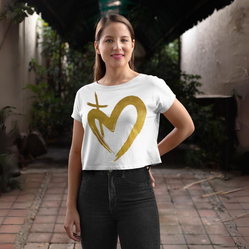 ETERNAL LOVE | Gold Glam - Boxy Tee