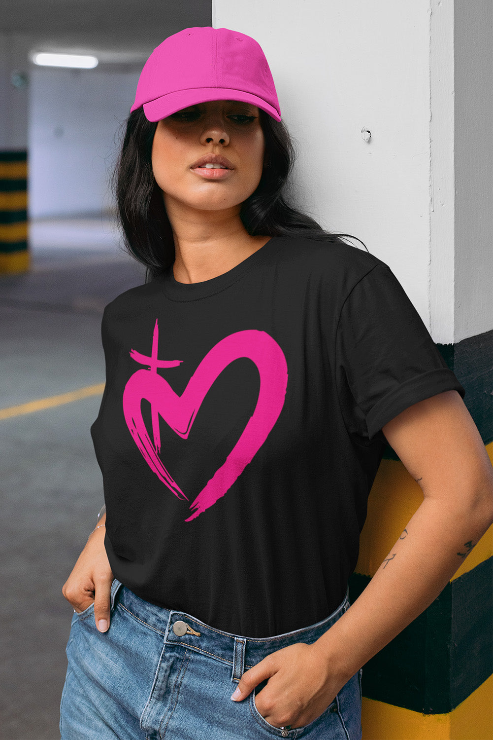 ETERNAL LOVE | Pink Highlighter - Adult T-Shirt