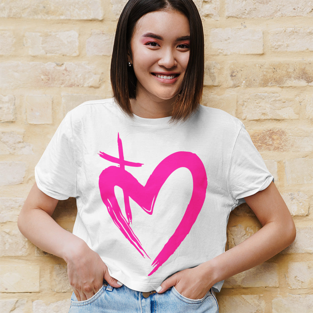 ETERNAL LOVE | Pink Highlighter - Boxy Tee