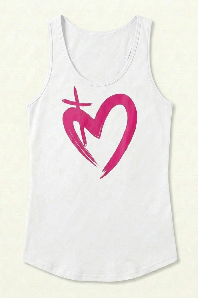ETERNAL LOVE | Neon Pink Women's Tank Top