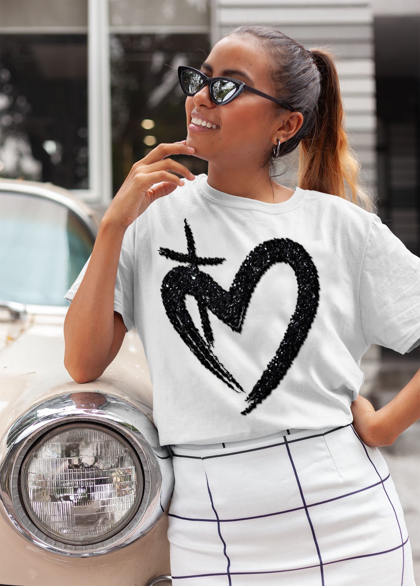 ETERNAL LOVE | Glittery Onyx - Adult T-Shirt