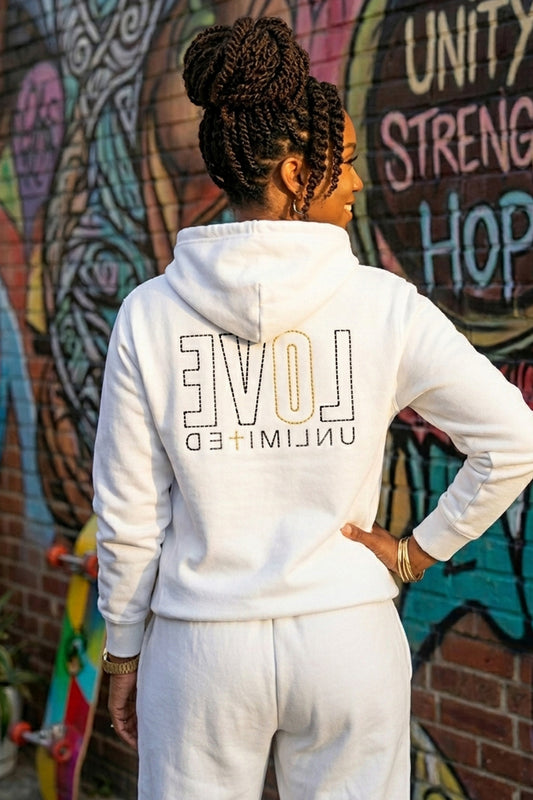 LOVE UNLIMITED | Golden Onyx - Adult Hoodie