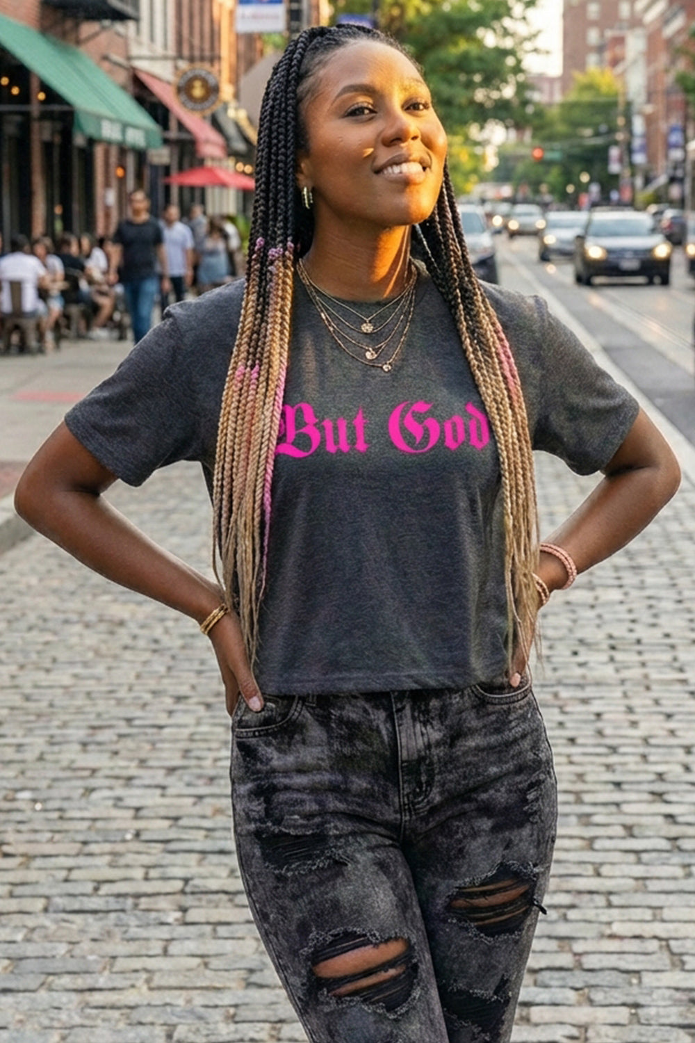 BUT GOD | Women’s Boxy Tee