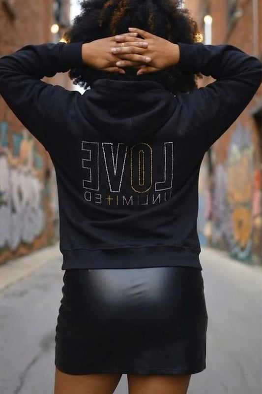 LOVE UNLIMITED | Golden Ivory - Adult Hoodie