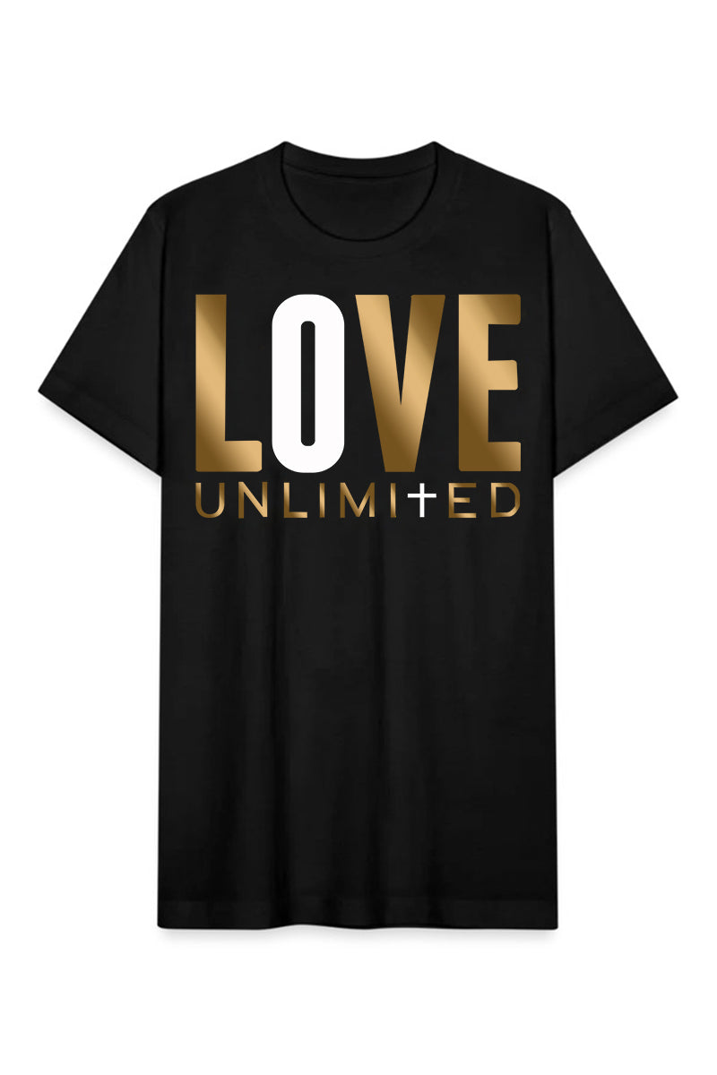 LOVE UNLIMITED | Golden Ivory - Adult T-Shirt