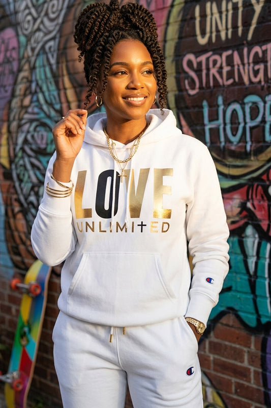 LOVE UNLIMITED | Golden Onyx - Adult Hoodie