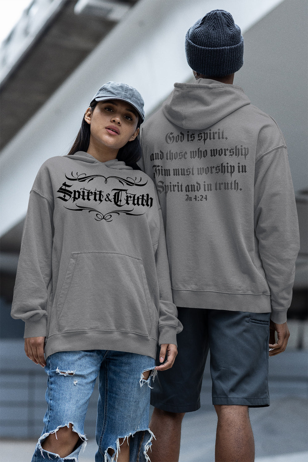 SPIRIT & TRUTH - Velvet Shadow - Adult Hoodie