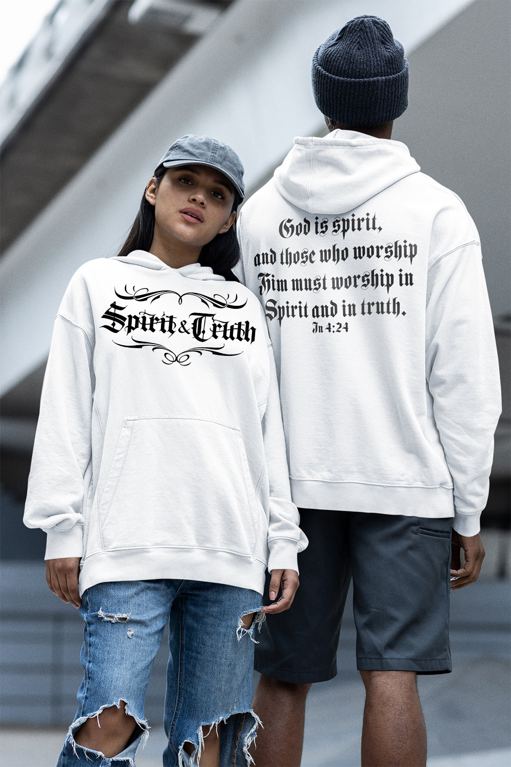 SPIRIT & TRUTH - Velvet Shadow - Adult Hoodie