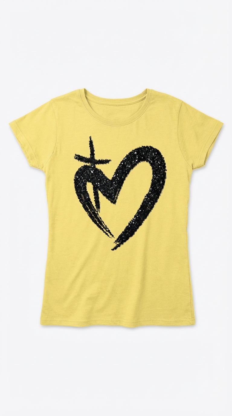 ETERNAL LOVE |  Glitter Womens Tee
