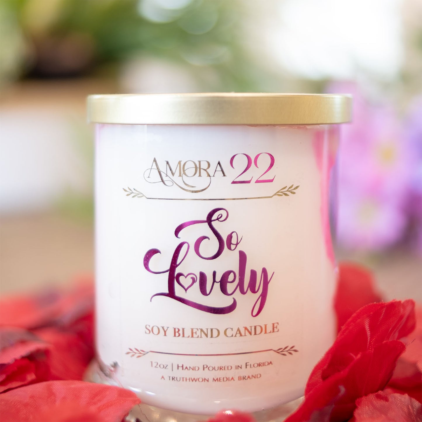 SO LOVELY | Soy Blend Scented Candle