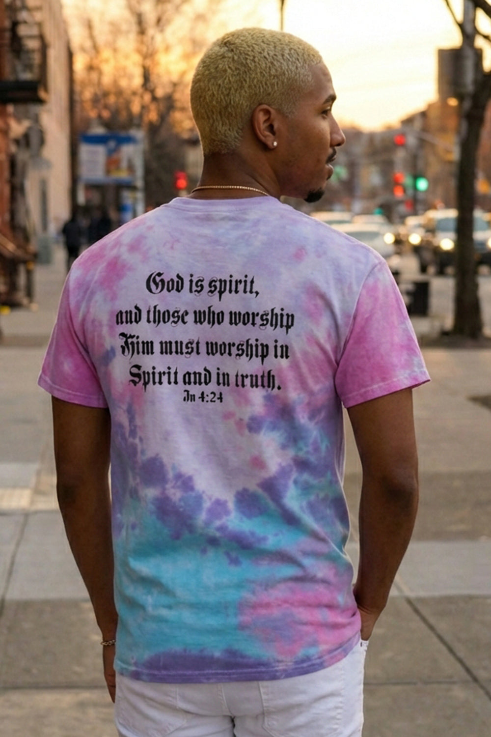 SPIRIT & TRUTH - Velvet Shadow - Tie Dye Tee