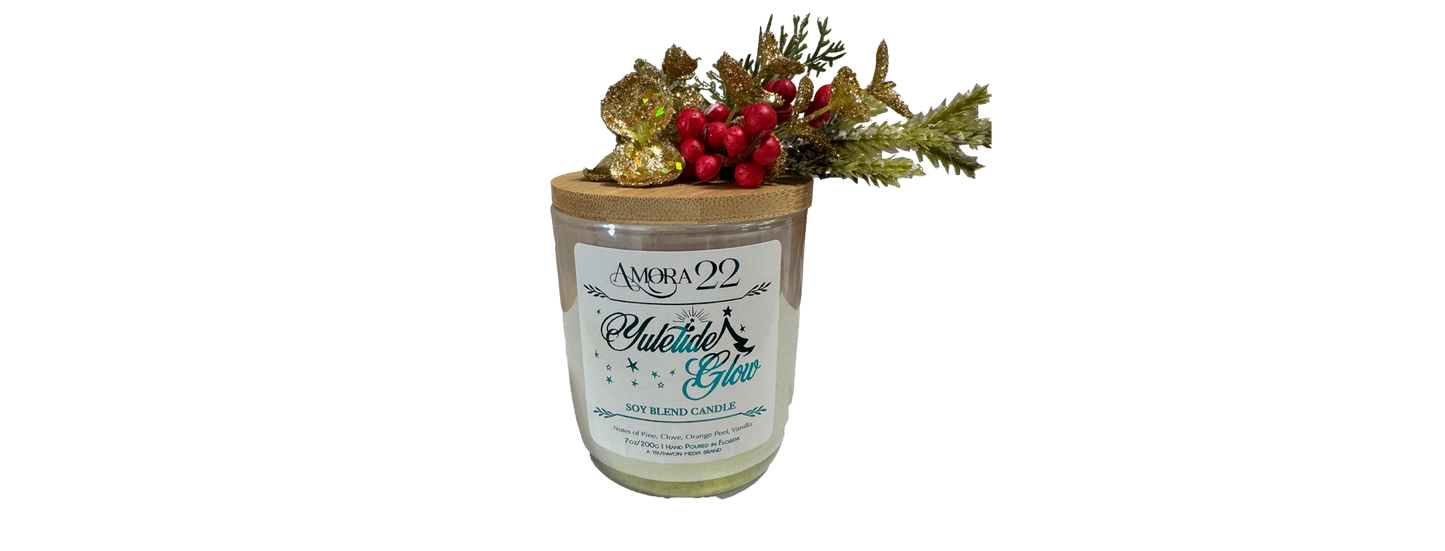 YULETIDE GLOW | Soy Blend Candle