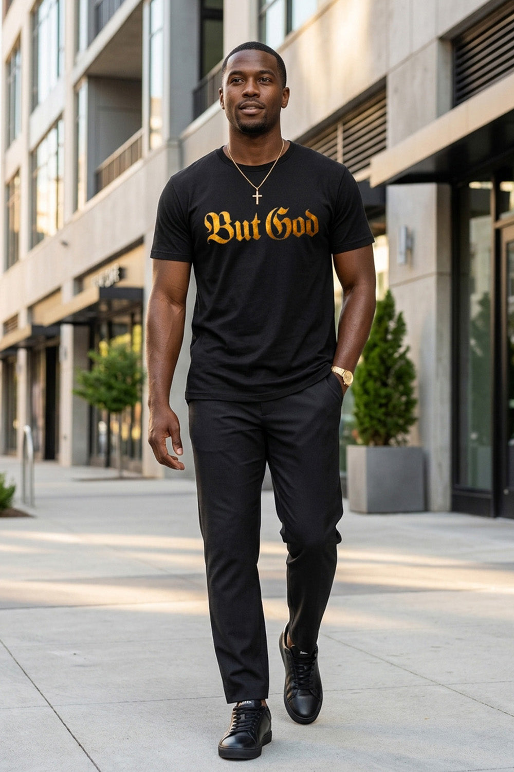 BUT GOD - GOLD TAB EDITION |Adult Tshirt