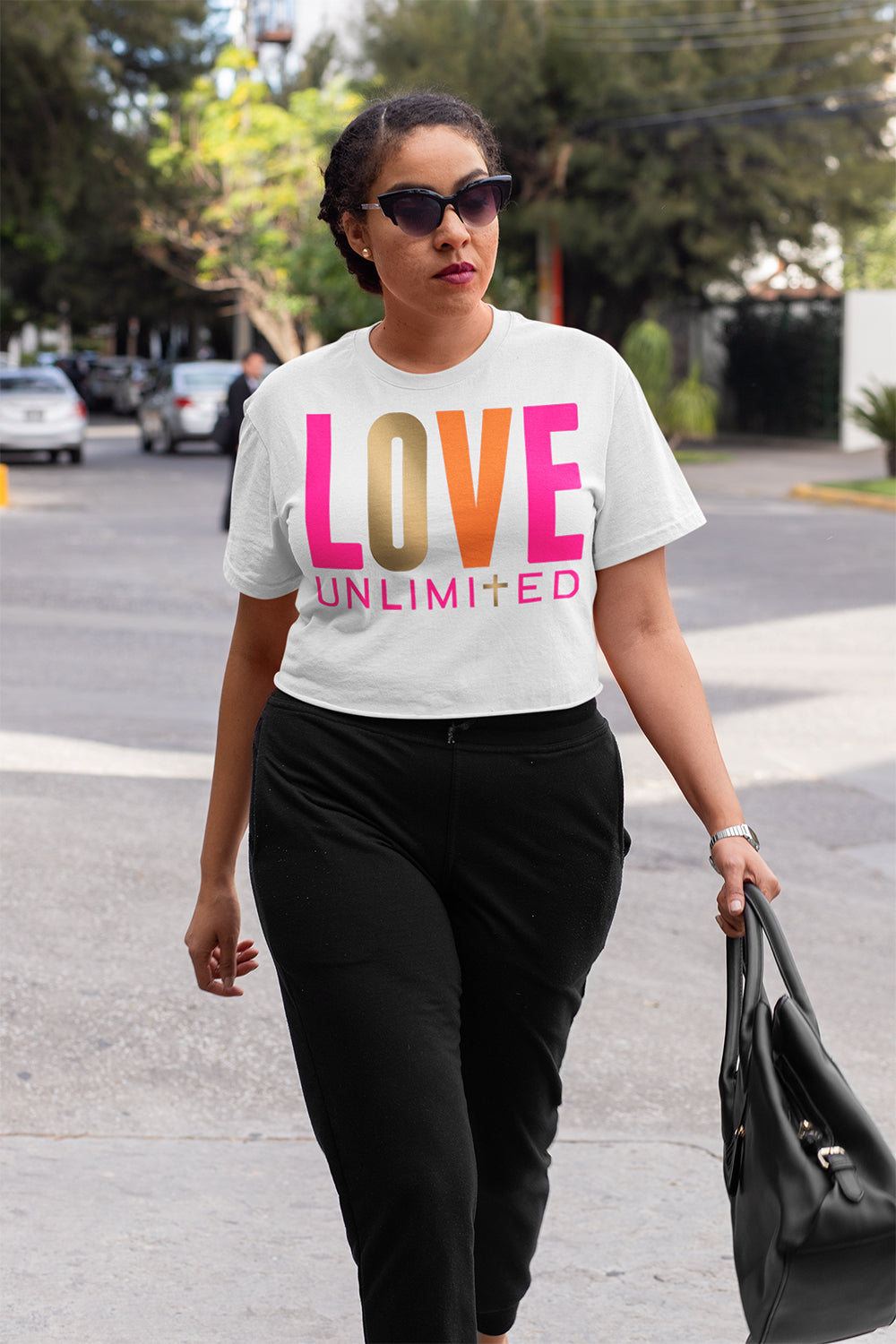 LOVE UNLIMITED | Berry Glam - Boxy Tee