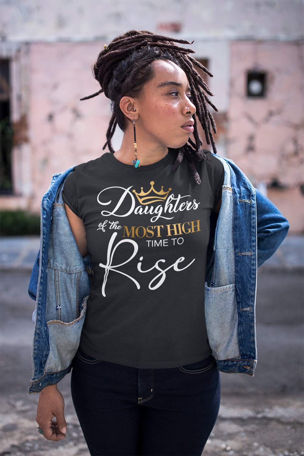 TIME TO RISE | Golden Onyx - Adult Tee