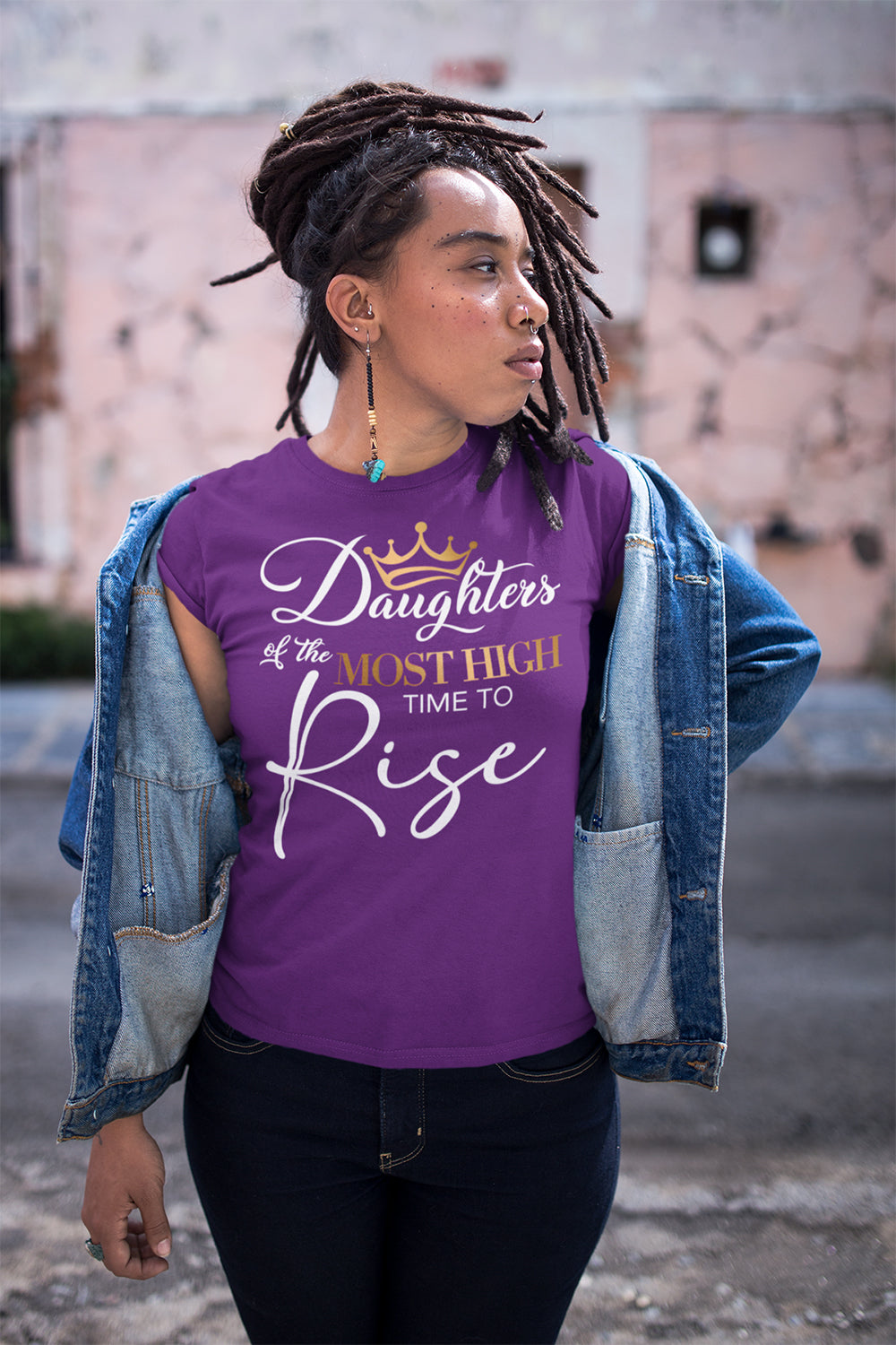 TIME TO RISE | Golden Onyx - Adult Tee