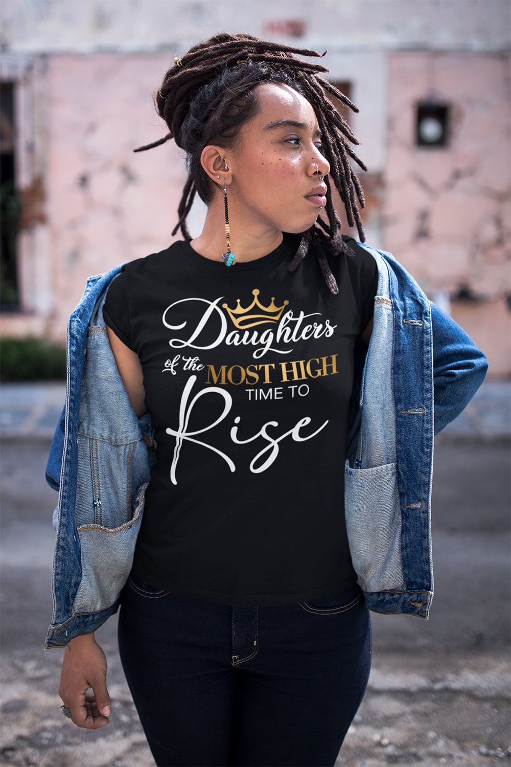 TIME TO RISE | Golden Onyx - Adult Tee