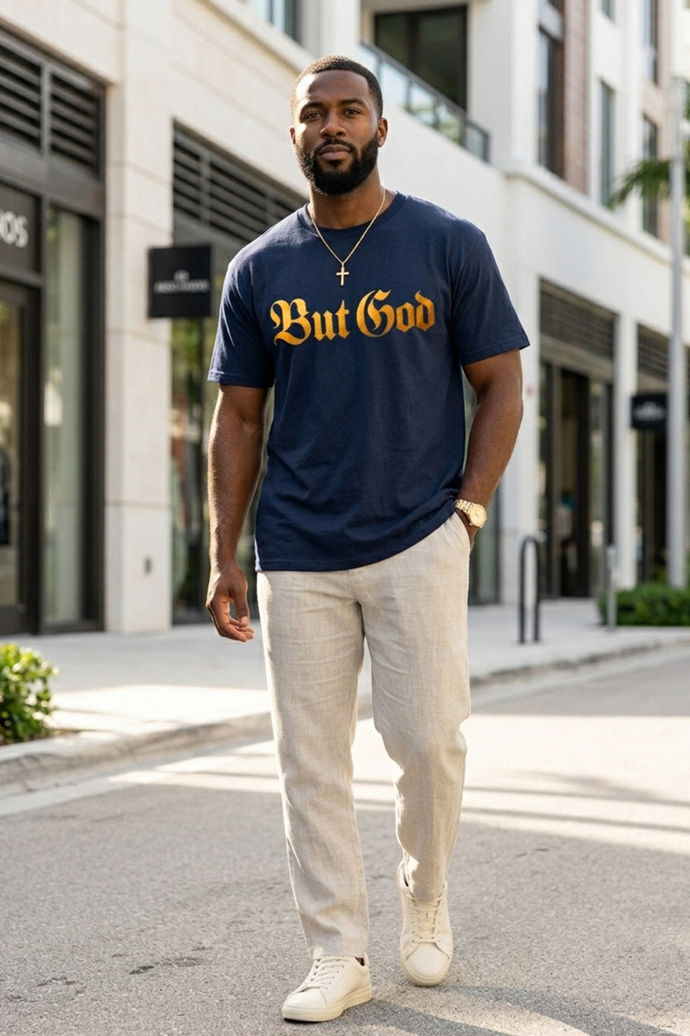 BUT GOD - GOLD TAB EDITION |Adult Tshirt