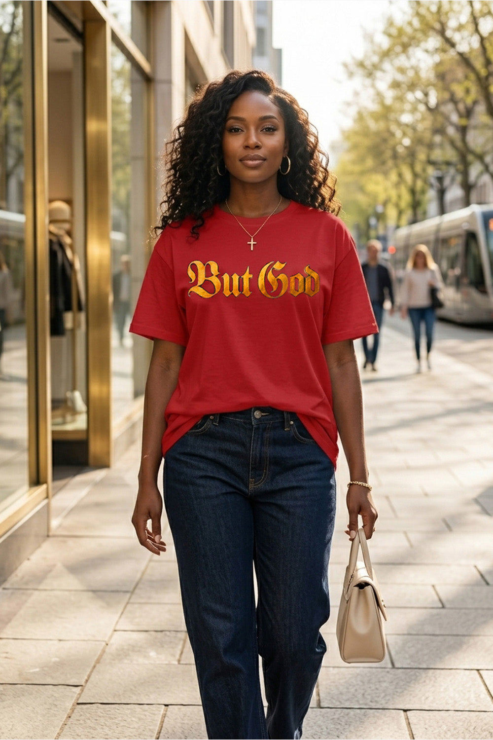 BUT GOD - GOLD TAB EDITION |Adult Tshirt