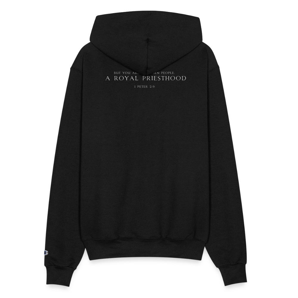 ROYAL PRIESTHOOD | White as Snow - Adult Hoodie - black