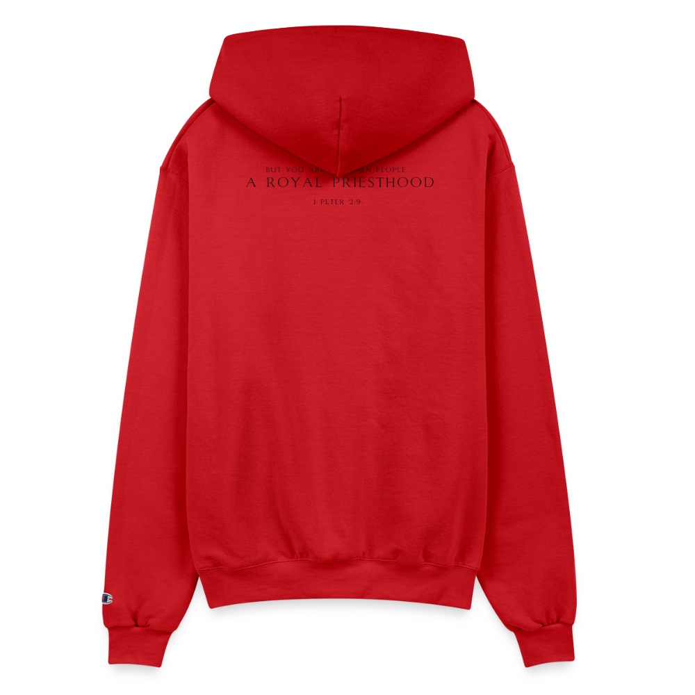 ROYAL PRIESTHOOD | Velvet Shadow - Adult Hoodie - Scarlet