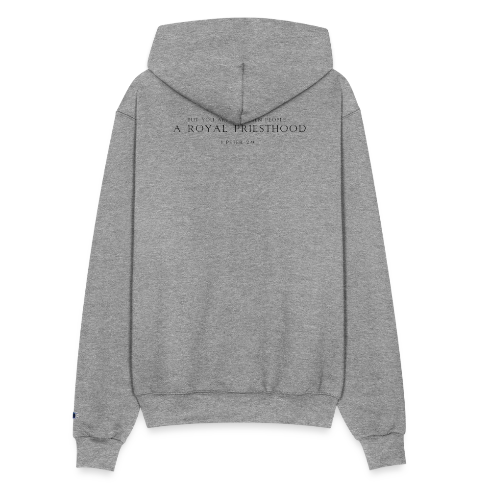 ROYAL PRIESTHOOD | Velvet Shadow - Adult Hoodie - heather gray