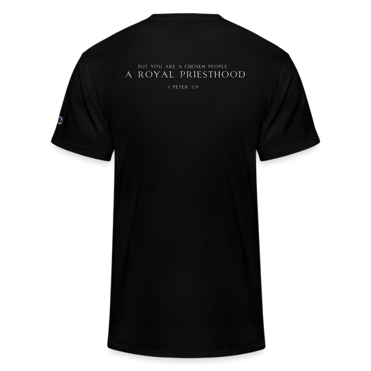 ROYAL PRIESTHOOD | White Snow - Adult T-Shirt - black