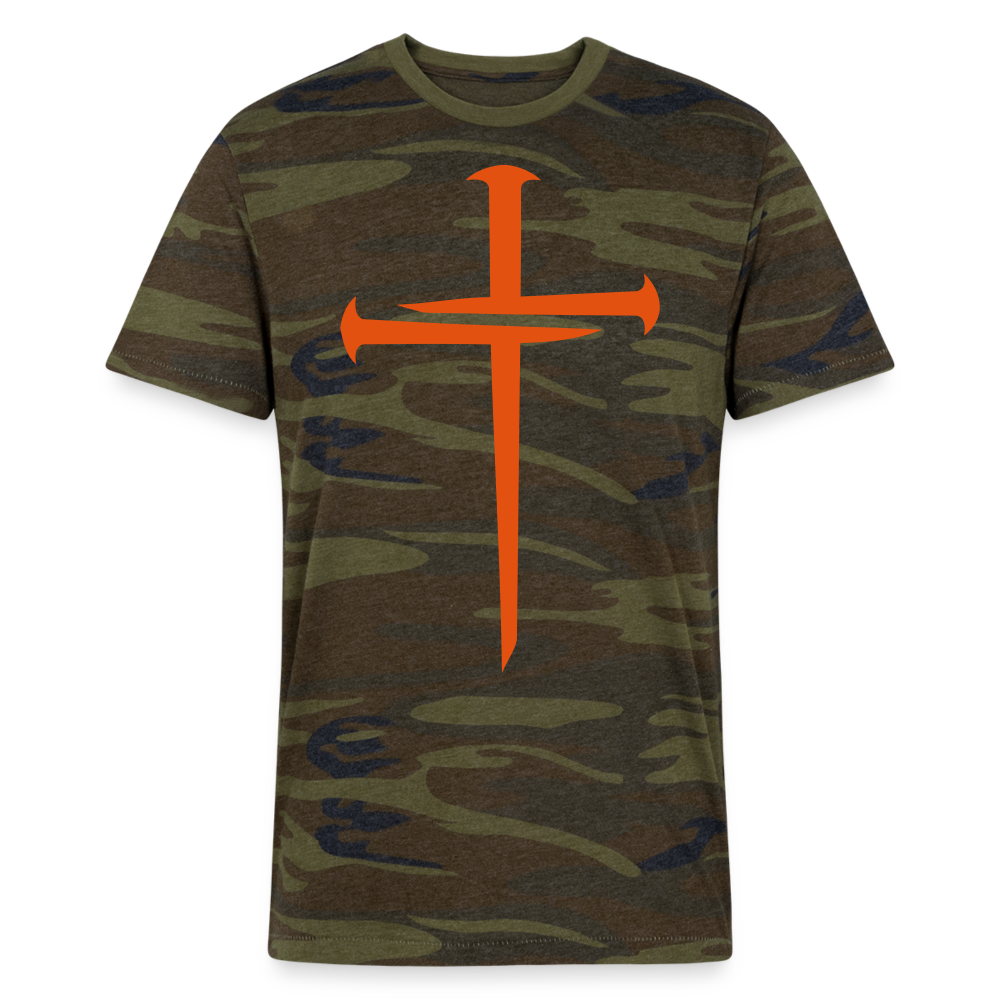 NAILED | Orange Highlighter - Camo Tee - green camo