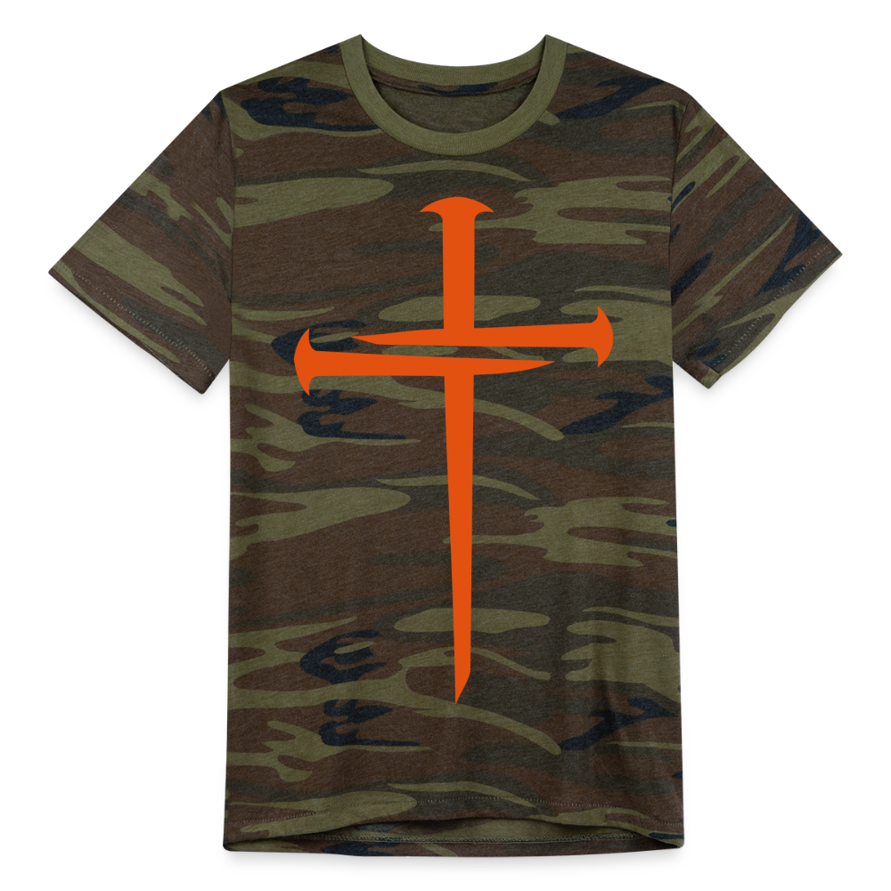 NAILED | Orange Highlighter - Camo Tee - green camo