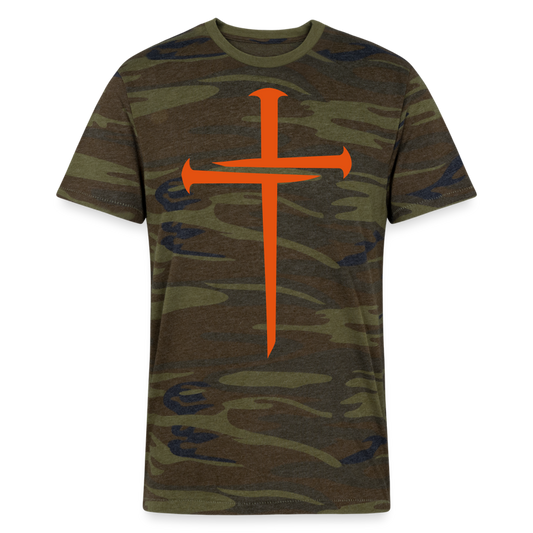 NAILED | Orange Highlighter - Camo Tee - green camo