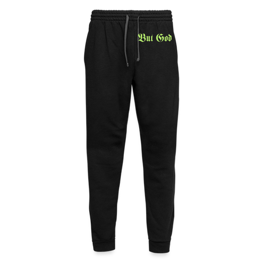 BUT GOD | Lime Twist - Joggers - black/asphalt